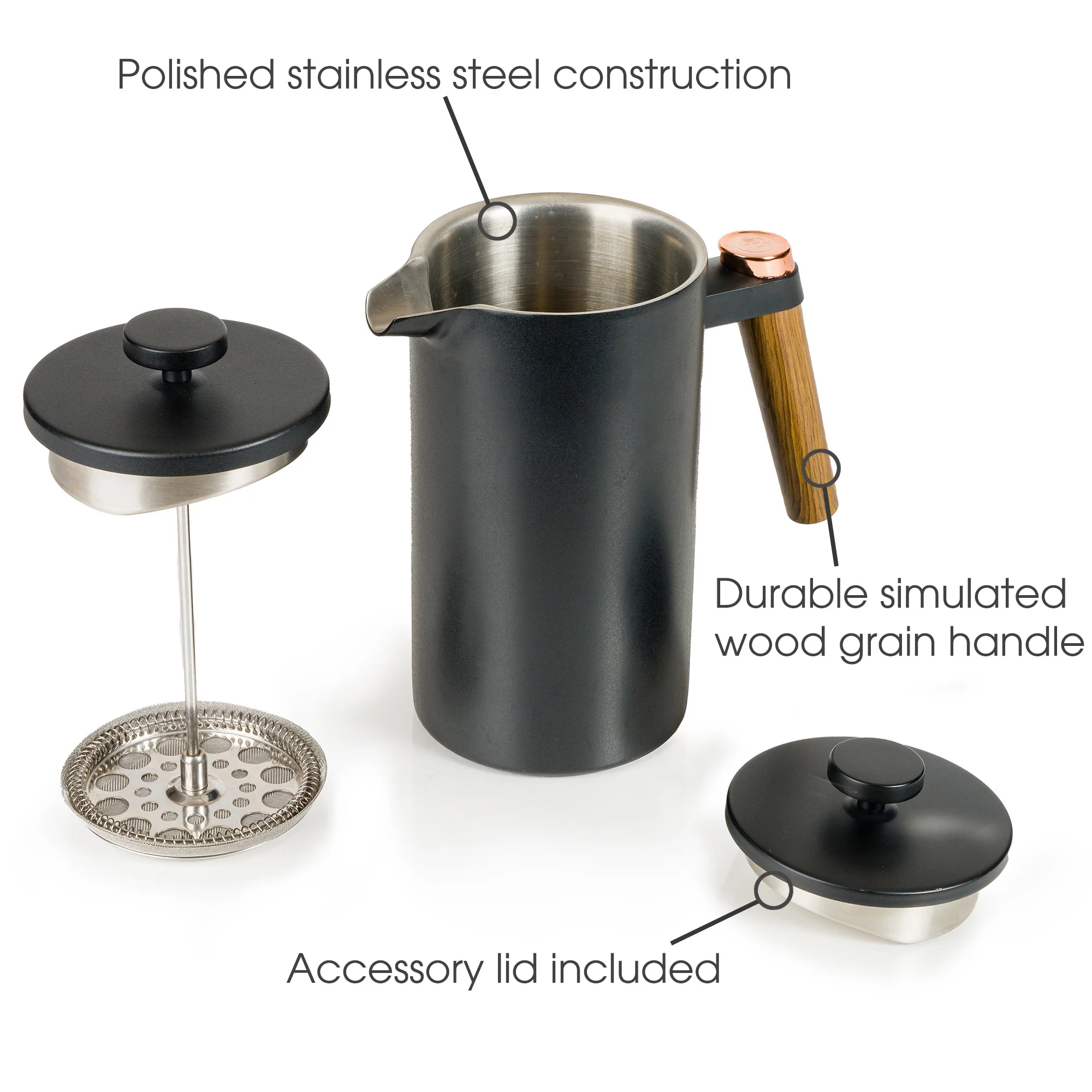 Double-Wall French Press & Carafe - Image 5